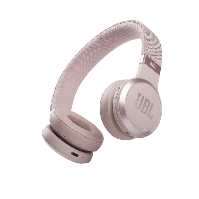 JBL Live 460NC - Rose - Wireless on-ear NC headphones - Hero image number null